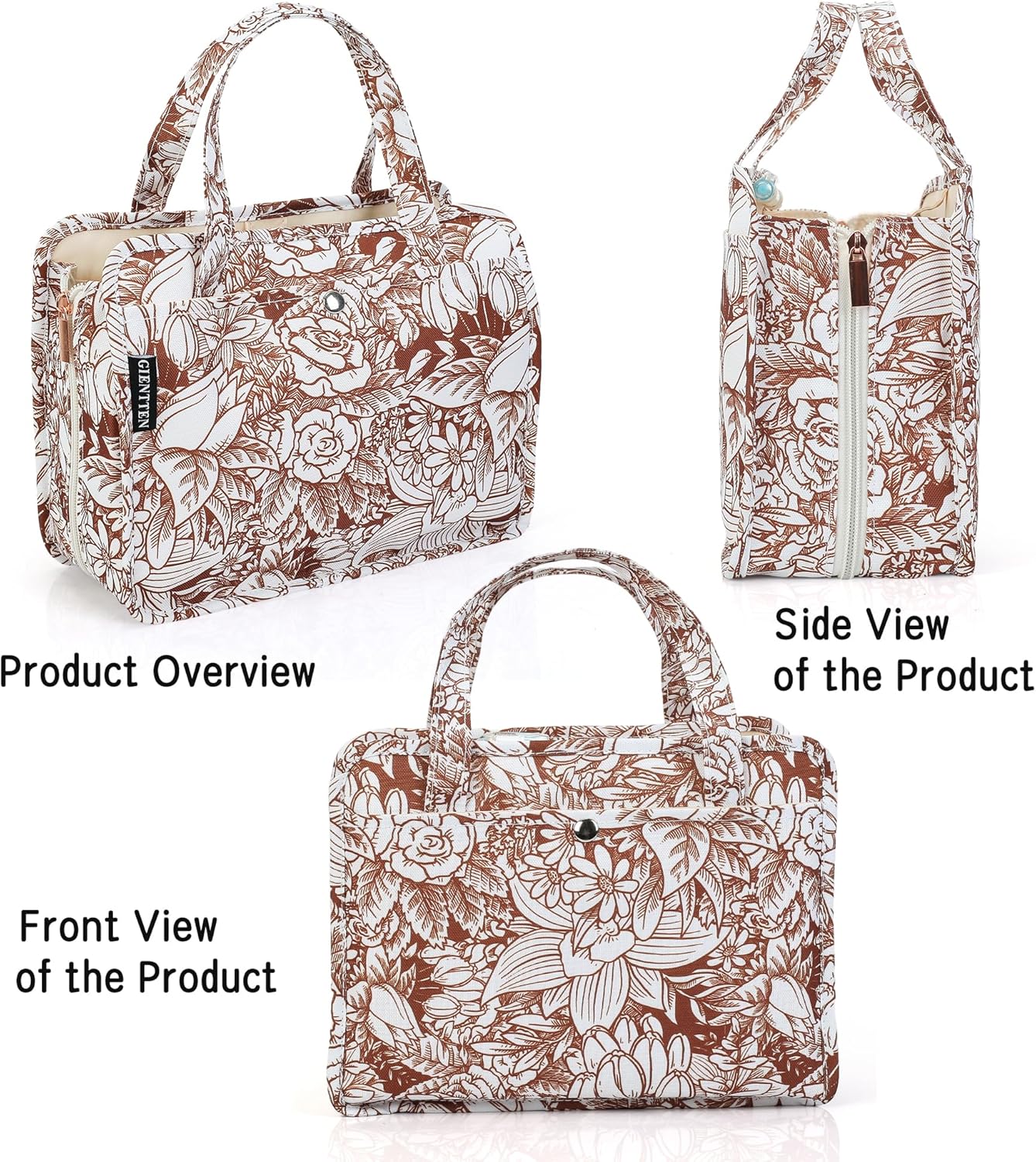 Bible Carrier Bag,Durable Waterproof Cover for Travel, Daily Use - Compact Lightweight Multiple Pockets - Image 6