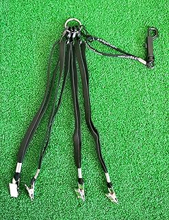 Stop Losing Golf Head Covers - A99Golf Leash Strap 4 III with Bag Strap Black
