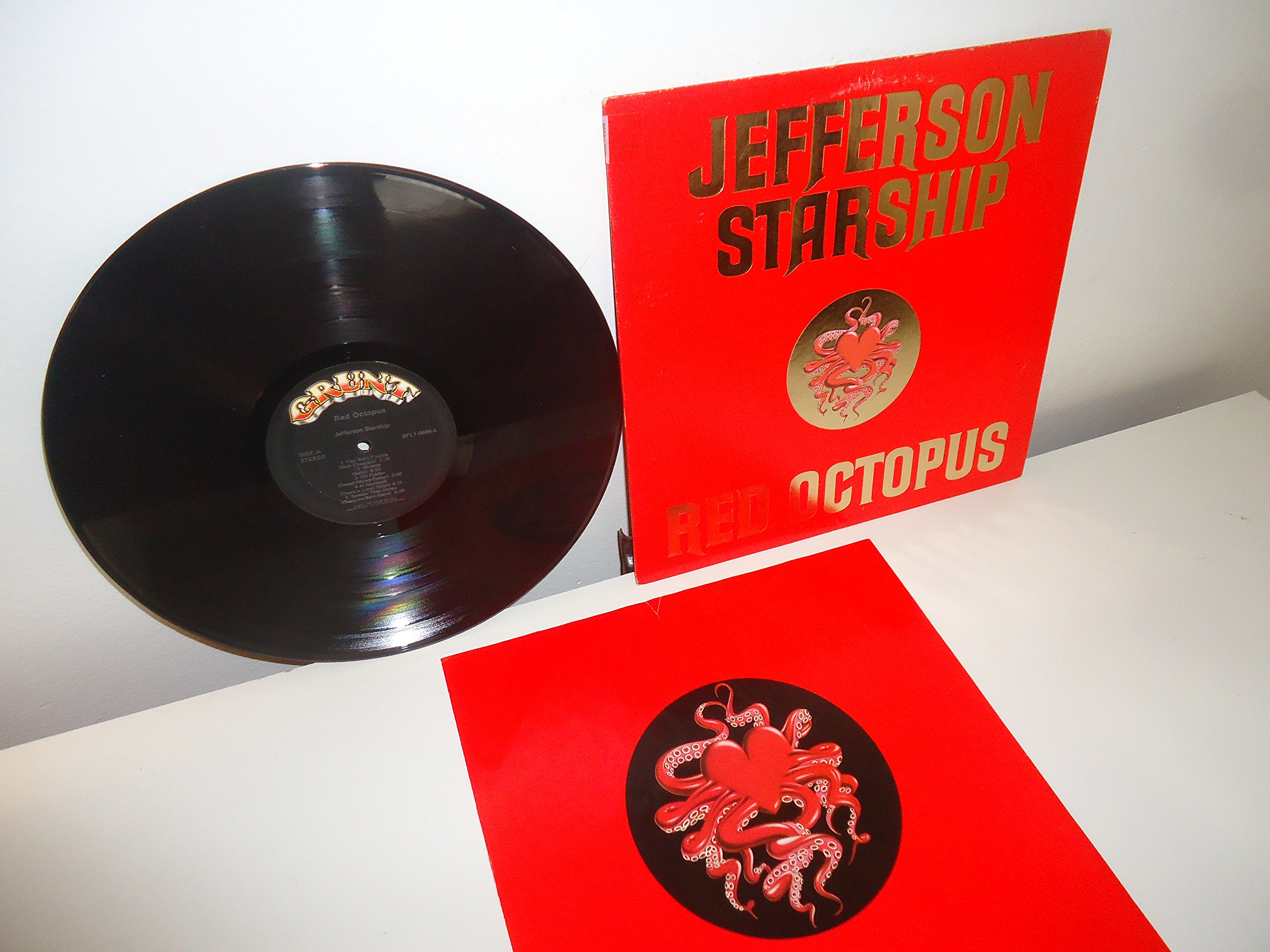 Jefferson Starship ‎– Red Octopus Label: Grunt Records ‎– BXL1