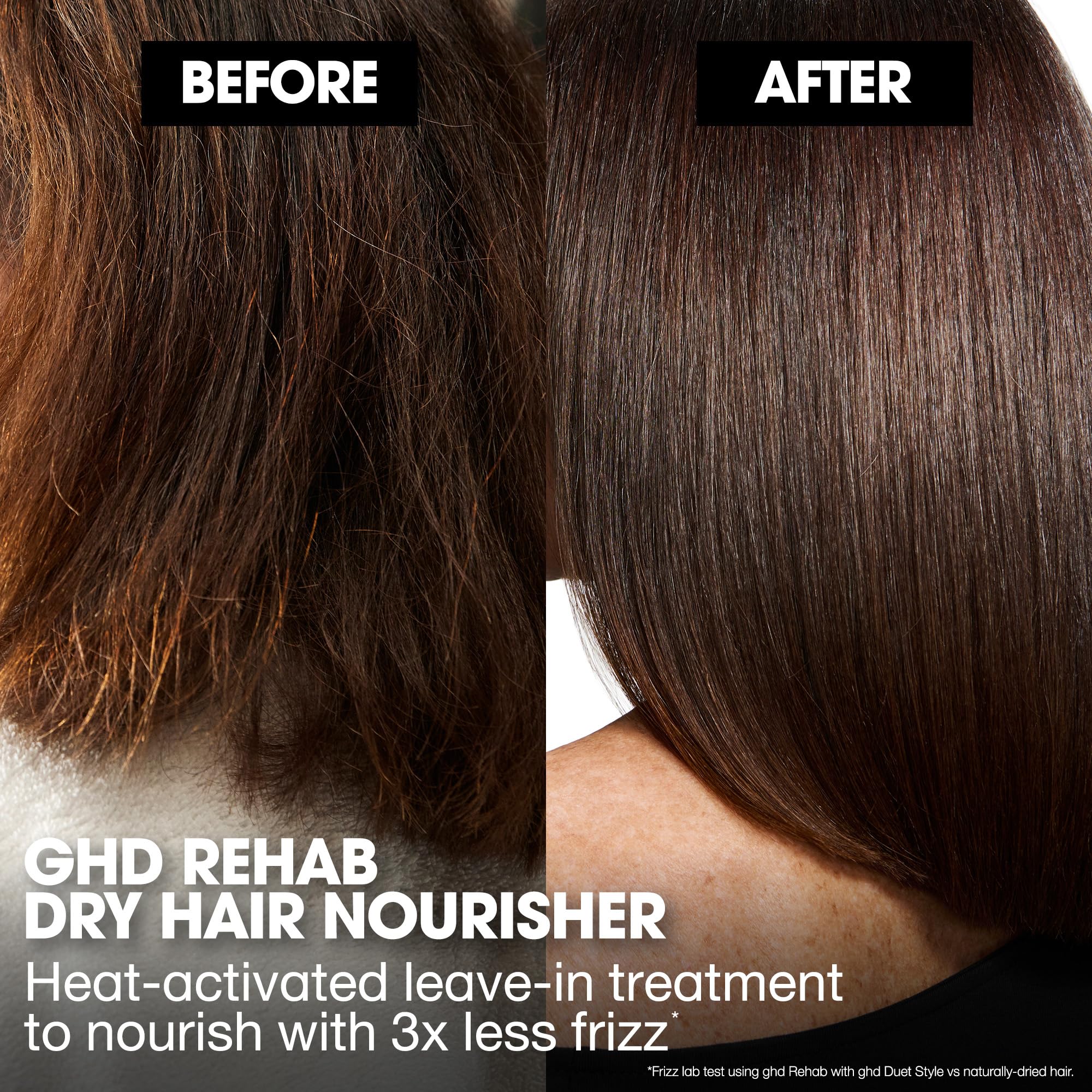 ghd Rehab Leave-in Hair Treatments - Improve Hair Condition While You Dry & Style for Flawless Results With No Rinse or Development Time