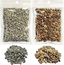 Attuslla Kit de Matériaux de Base Roches, Roche de Miniature, Kit de Moule pour Diorama pour La Mise en Page de Paysage de Diorama, Couleur Mixte et Gris