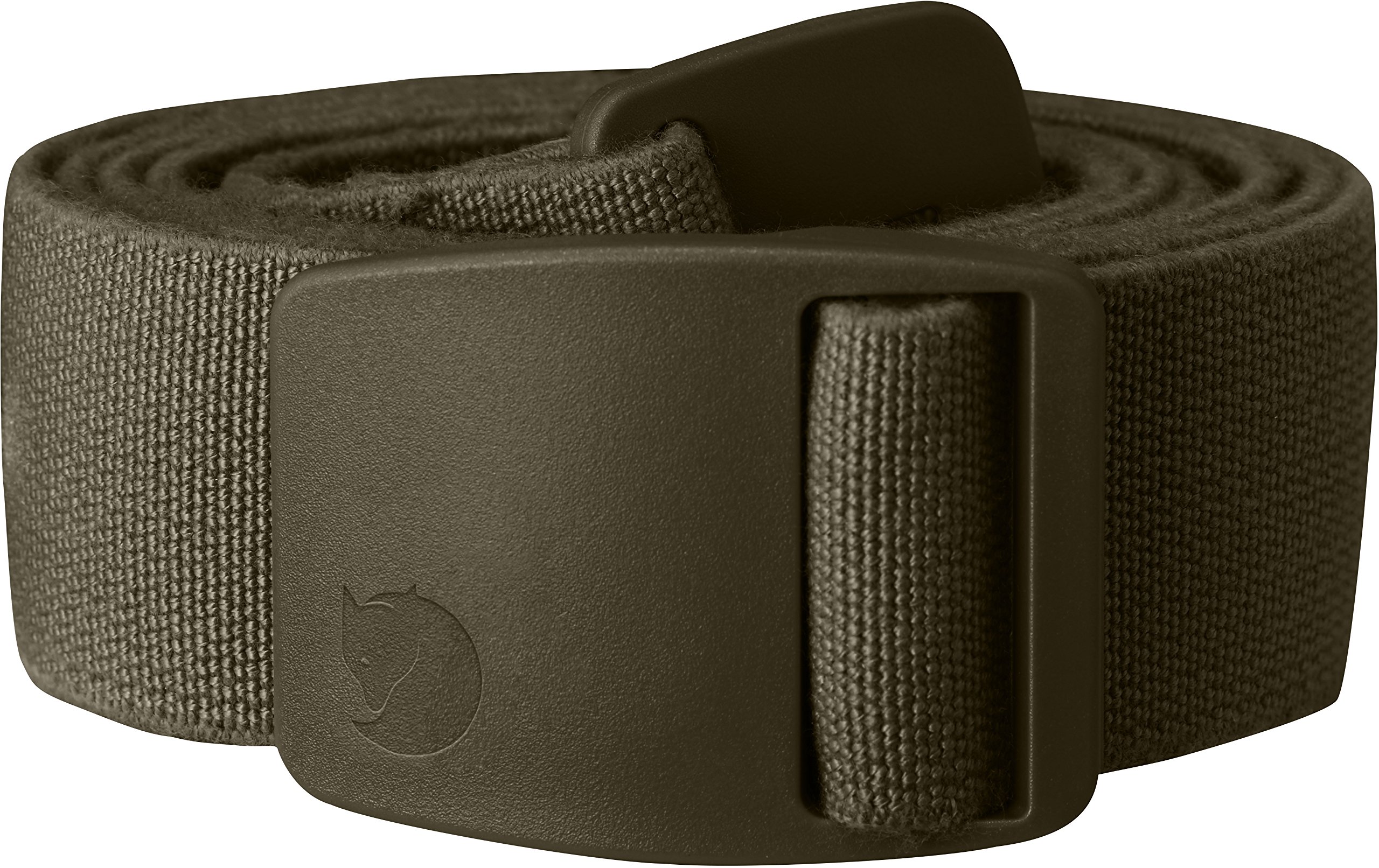 Fjällräven canvas brass belt 4cm black 77297/550 kopen