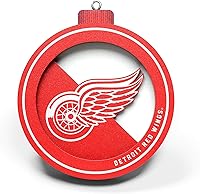 Vista 7 de YouTheFan Adorno de la serie de logotipo en 3D de la NHL