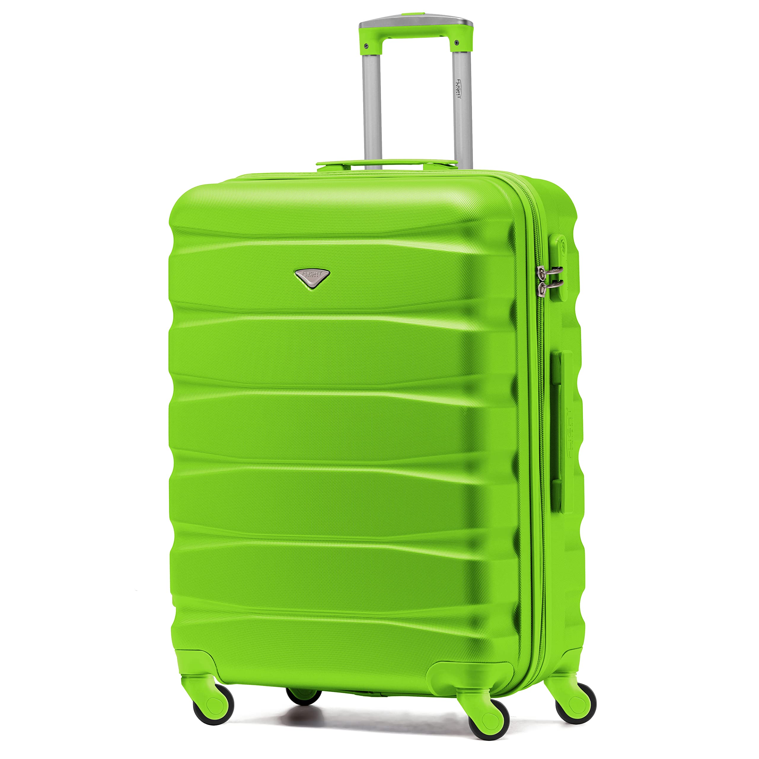 Flight Knight Lightweight 4 Wheel ABS Hard Case Medium Suitcase Approved for Over 100 Airlines Including easyJet, British Airways, Ryanair, Jet2, Emirates & Many More - Check-in Medium Size 25" — view 133