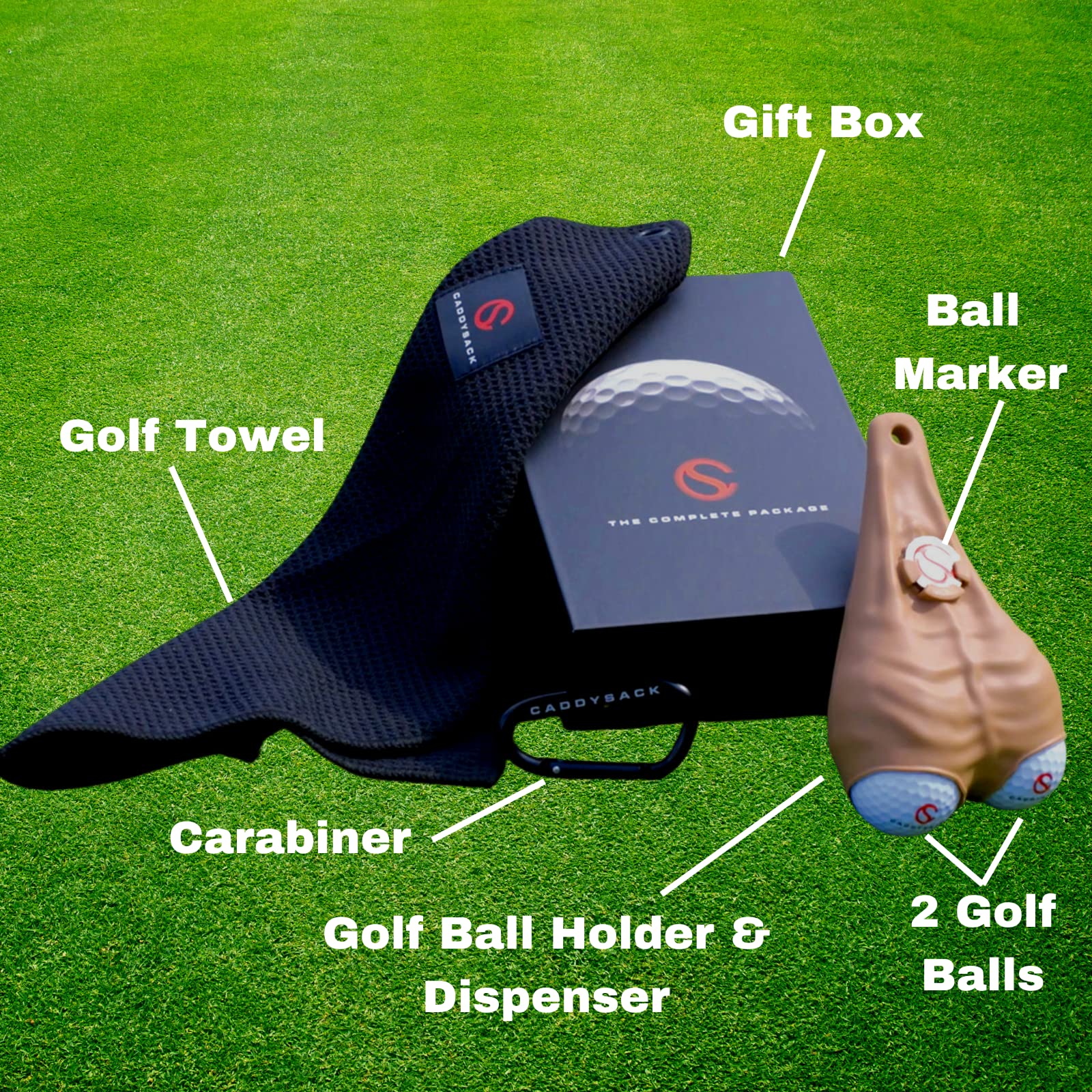 CADDYSACK Golf Ball Holder And Dispenser