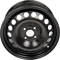 Dorman 939-100 Black Replacement Wheel for Chevrolet Cobalt & Pontiac G5/G4 - Direct Fit, Tested OE Quality