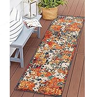 Vista 25 de Superior Alfombra de pasillo para interiores y exteriores, cubierta de piso, decoración perfecta para patio, dormitorio, cocina, sala de estar
