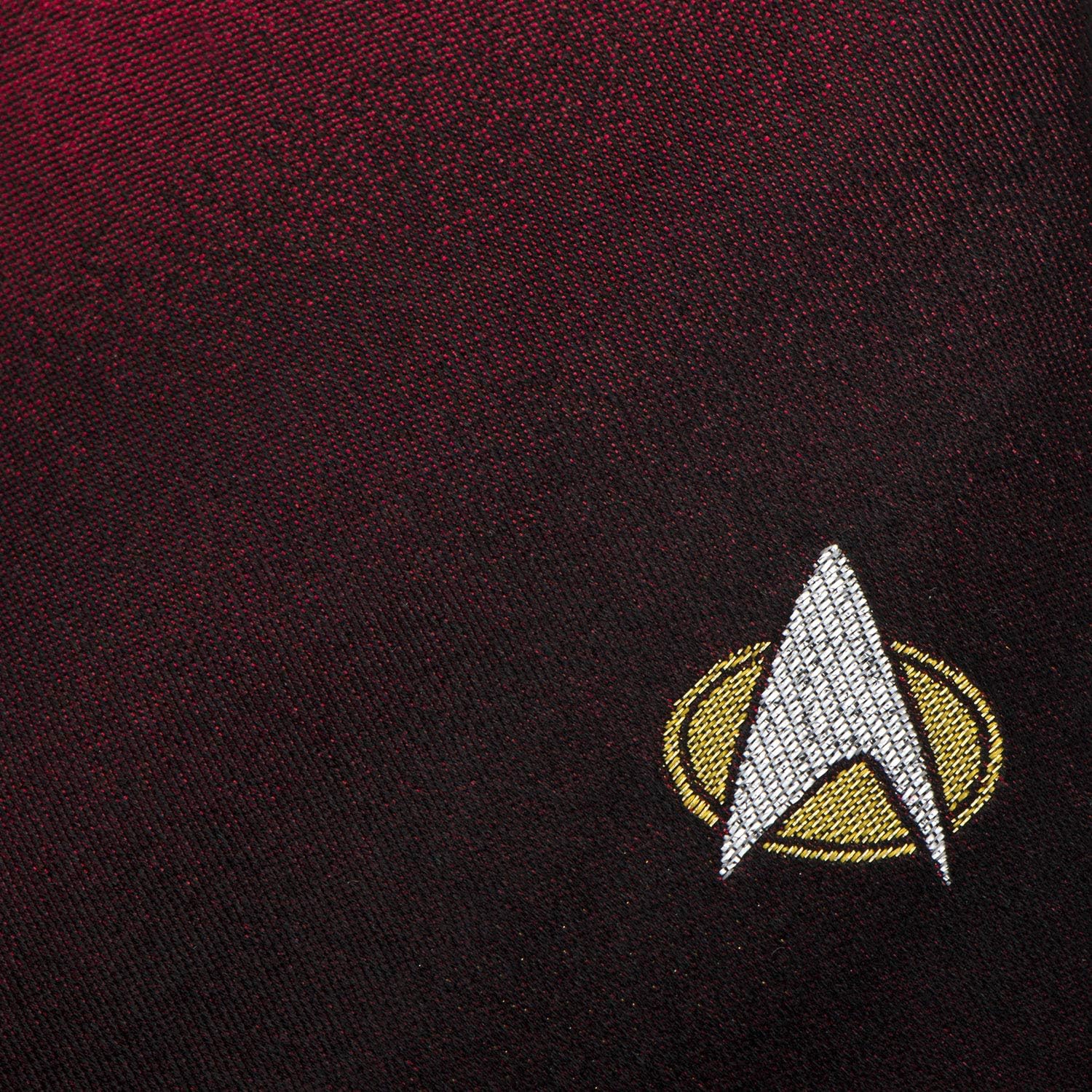 Cufflinks Inc. TNG Shield Red Ombre Men's Tie