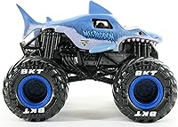 Vista 4 de Monster Jam 2023 Spin Master 1:64 Camión de fundición a presión Serie 31 Legacy Trucks Megalodon