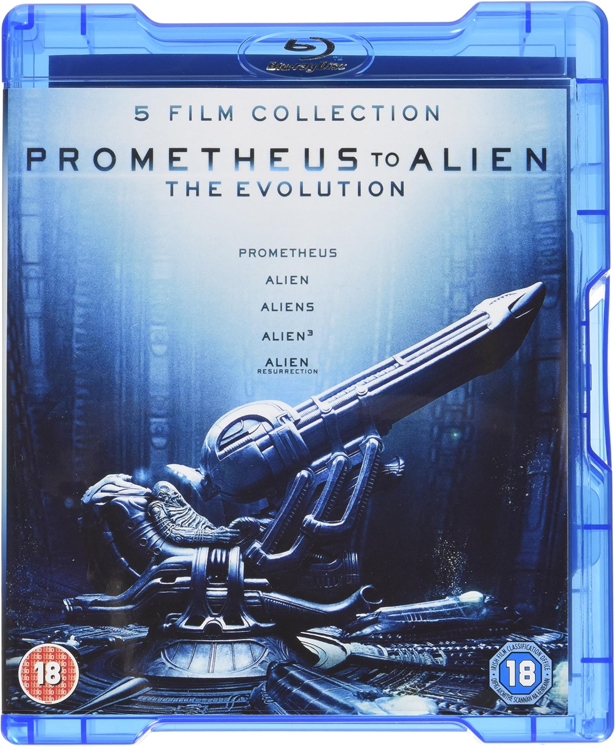Prometheus to Alien: The Evolution Alien / Aliens / Alien³ / Alien Resurrection / Prometheus
