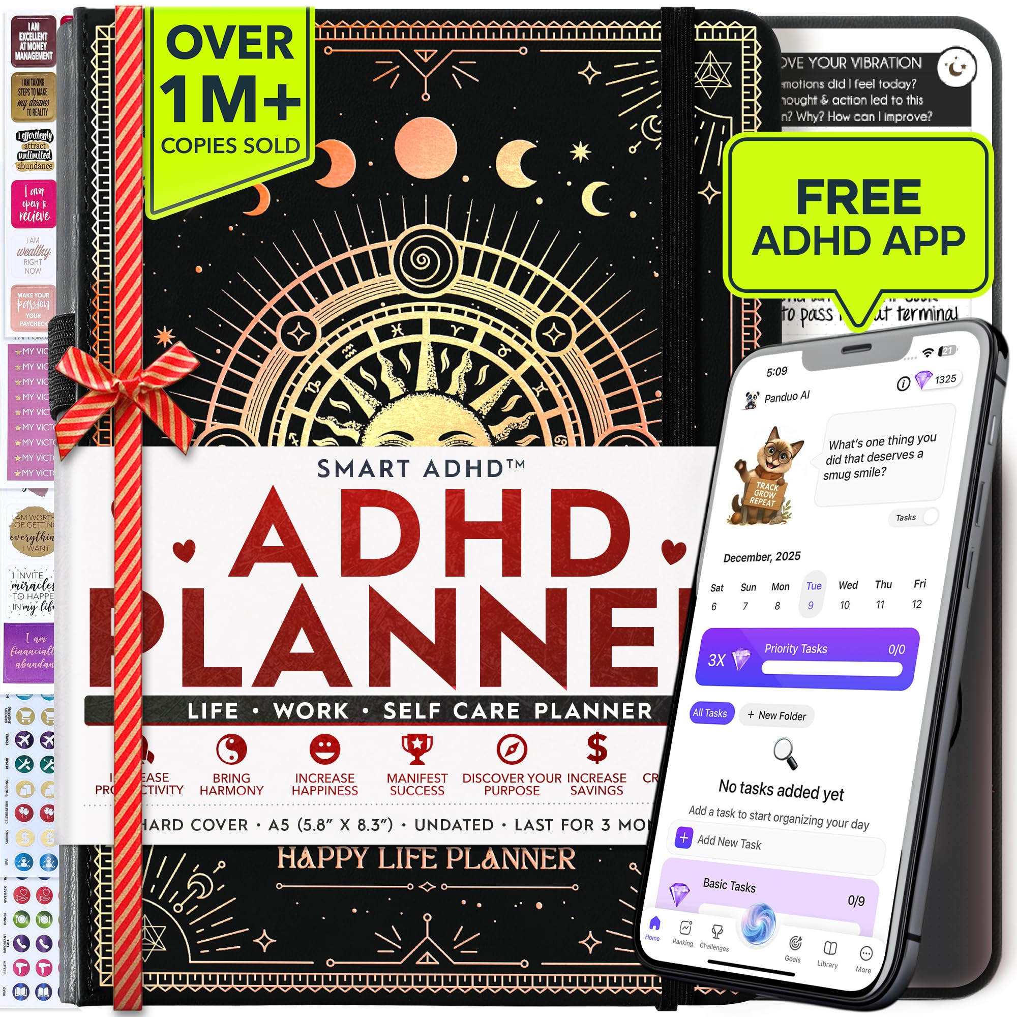Freedom Mastery ADHD Daily Planner