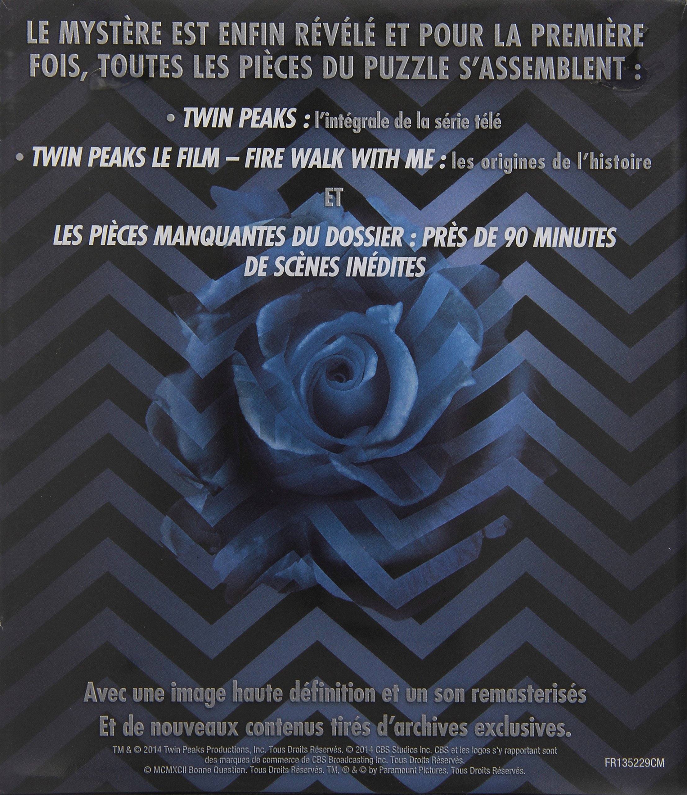 Twin Peaks - L'intégrale Série TV + Film 10 Blu-ray
