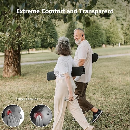 Miniatura 6 de Oladance OWS2 Open Ear Headphones, Wireless Headphones Bluetooth 5.3 with Multipoint Connection, Android & iPhone Compatible, Up to 19 Hours