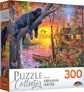 Roseart - Puzzle Collector - Sleepy - 300 Piece Jigsaw Puzzle for Adults