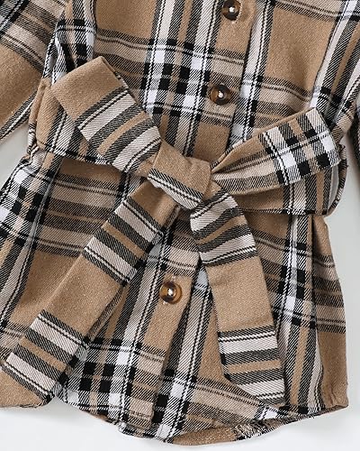 Miniatura 5 de Renotemy Conjunto de ropa para niña pequeña, ropa de bebé, ropa para niña, tops y pantalones florales, lindos trajes para niñas