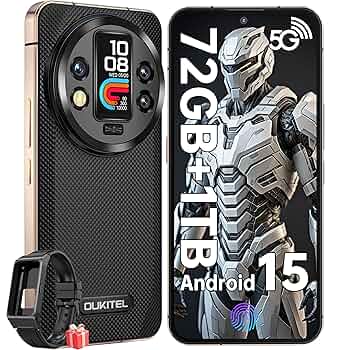 Amazon | OUKITEL WP200 Pro Android 15 5G SIMフリー スマホ