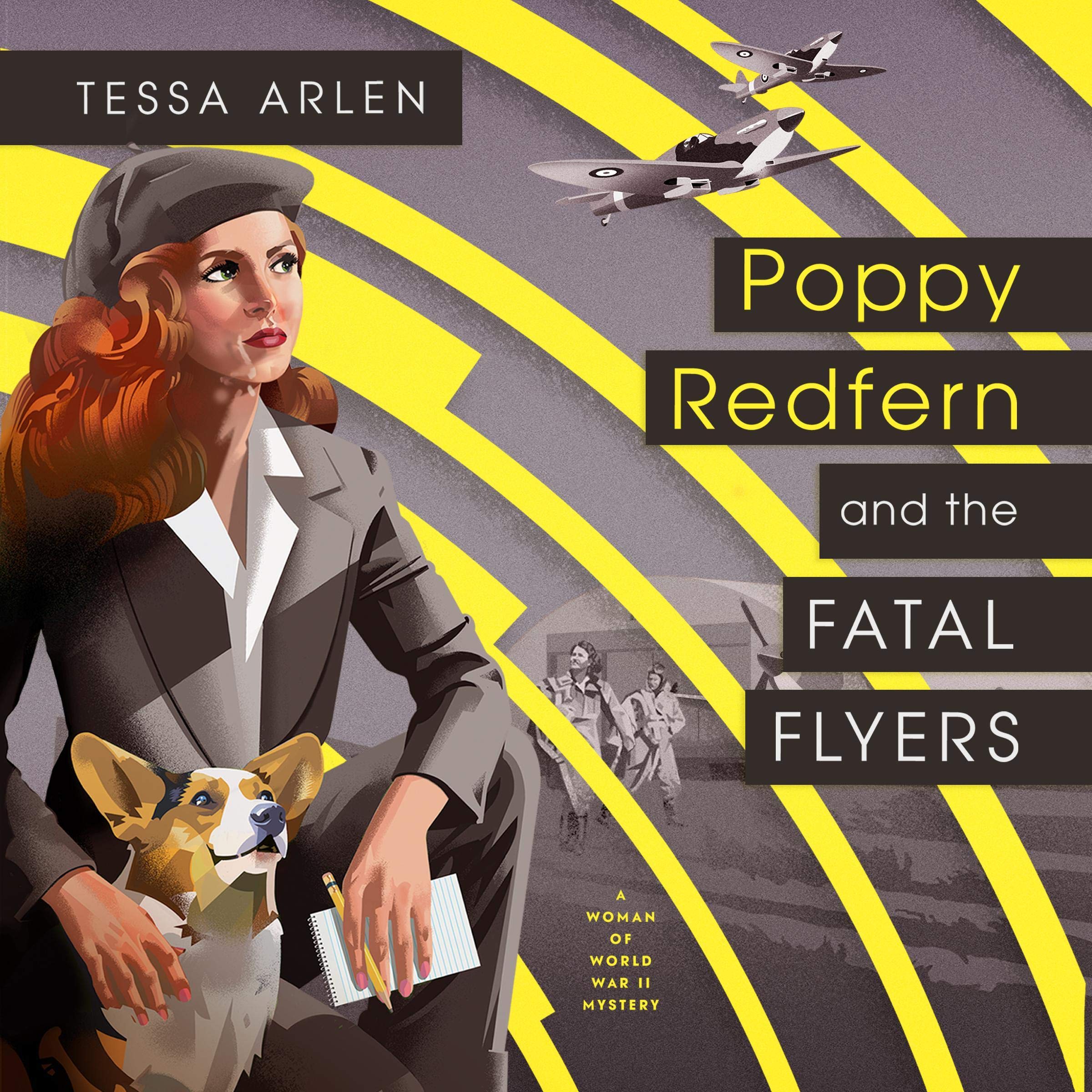 Cover art for Poppy Redfern and the Fatal Flyers