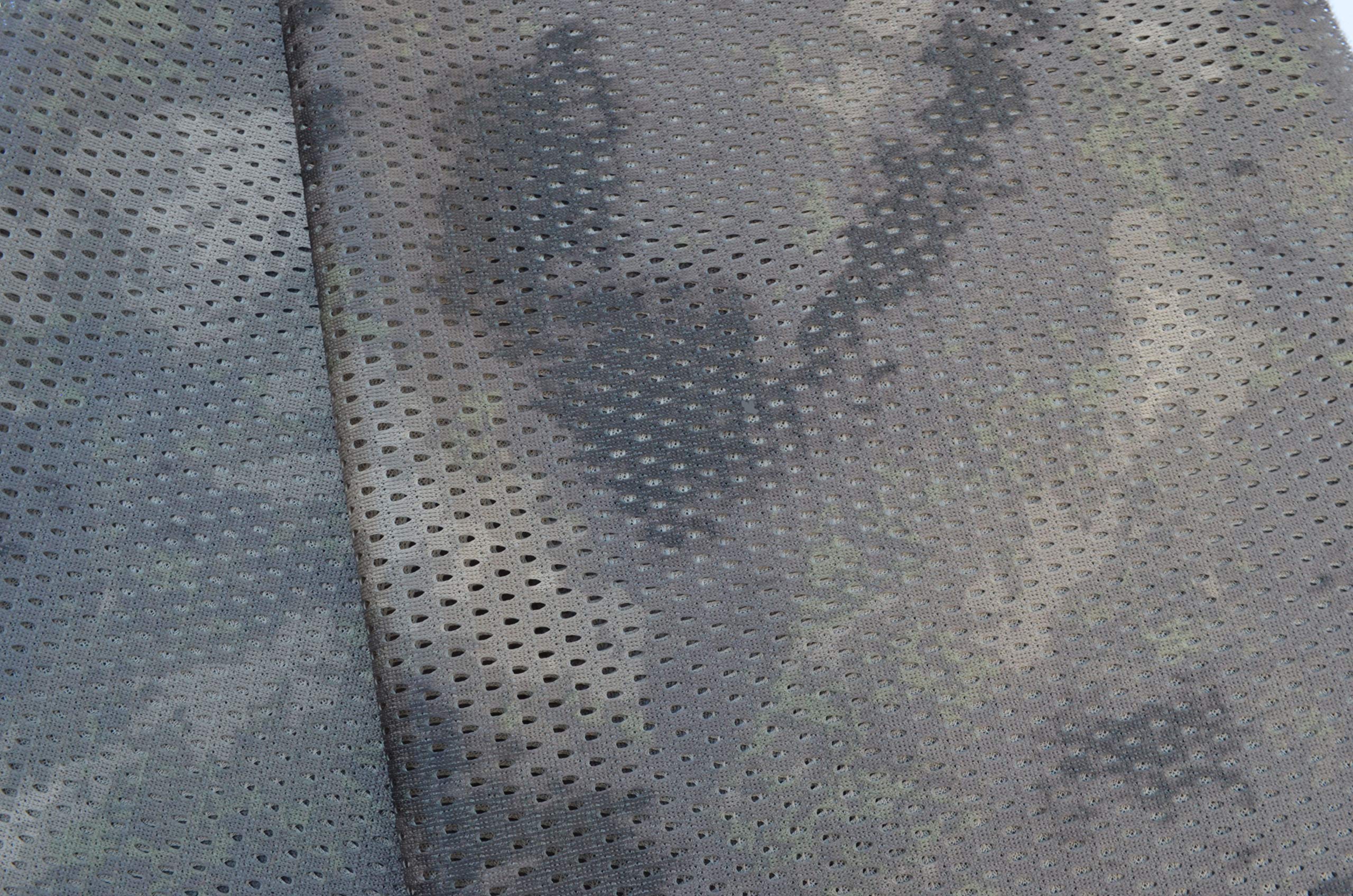 Acid Tactical Camouflage Rifle Sniper Veil Netting Mesh Gun Wrap