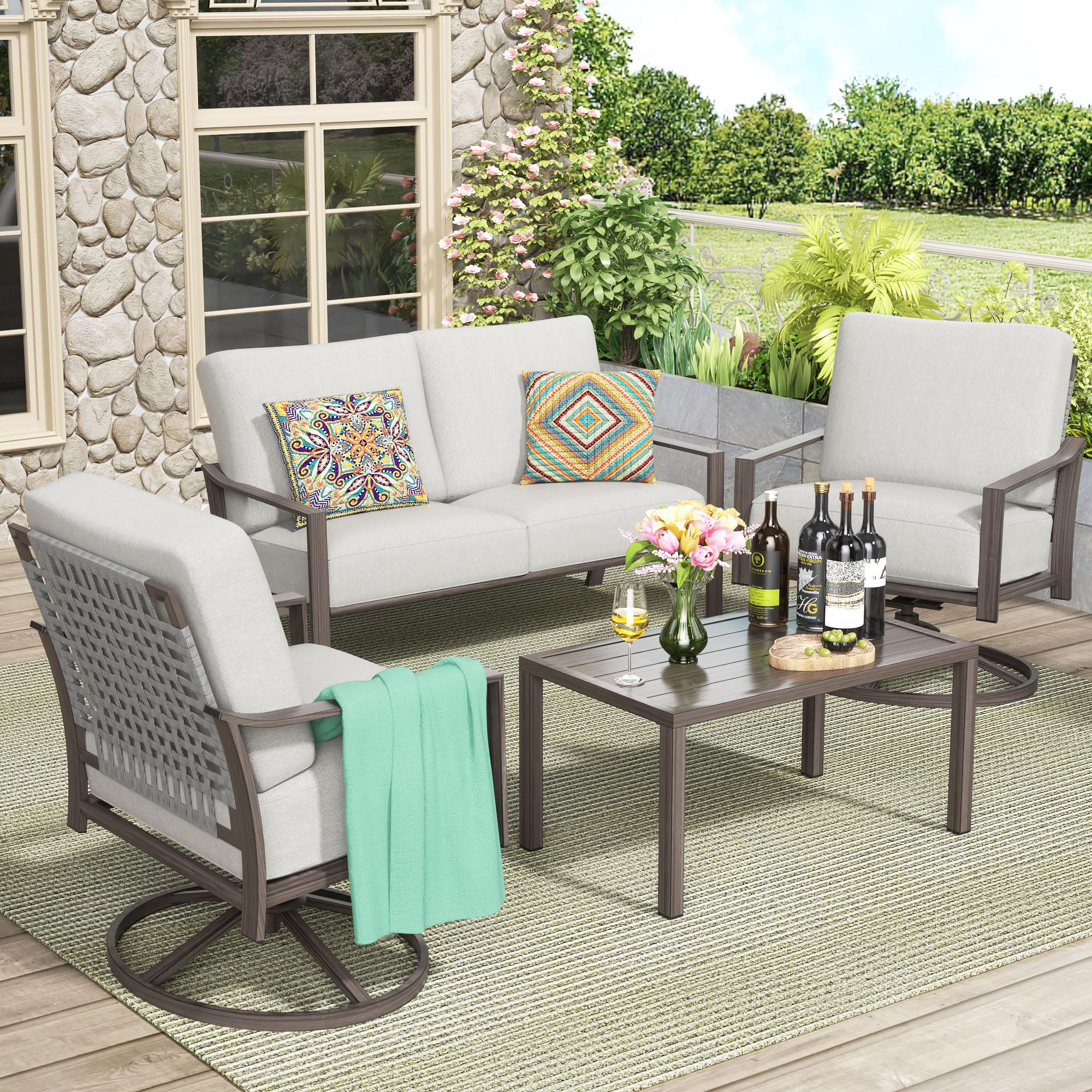NATURAL EXPRESSIONS Patio Furniture Set