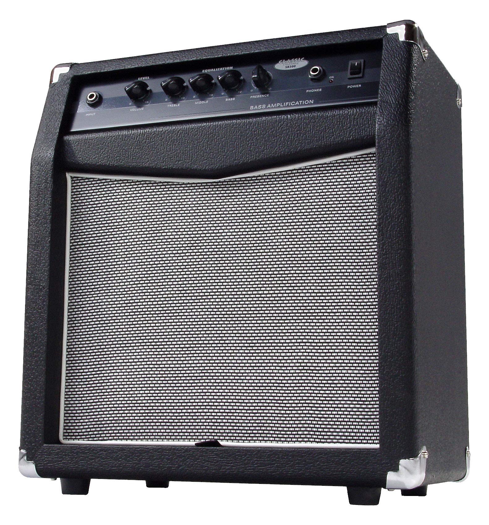 Rocktile Pro RB-400B Blackbird E-Bass Super Set - 4-Saiter Longscale E-Bass - Inklusive Amp, Gigbag, Tuner, Gurt, Ständer, Kabel und Schule - schwarz