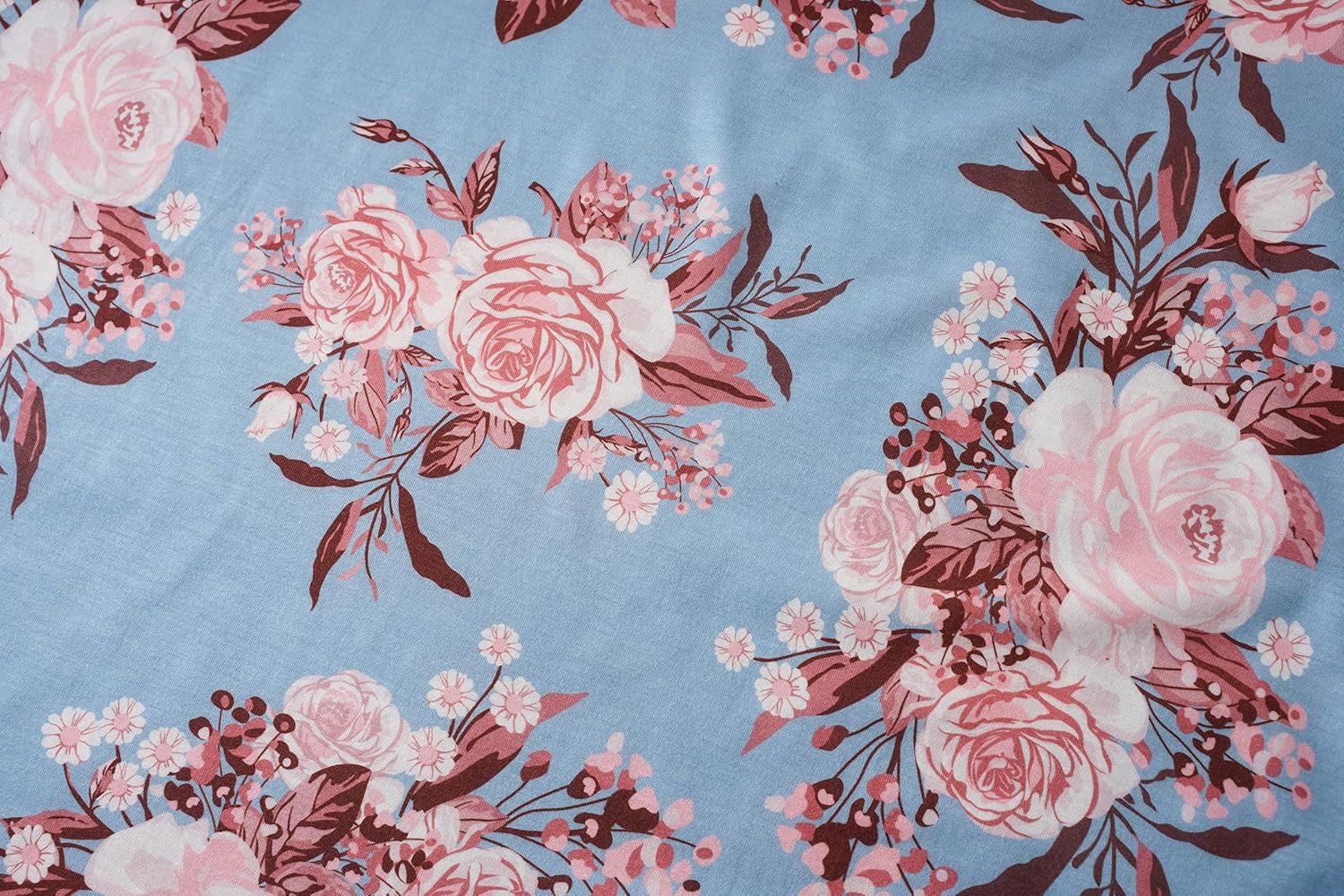 Vozanet Women's V Neck Sexy Pajamas Capri Sets Mexican Style Floral Sleepwear 2PCS Totem Casual Nighty Plus Size M to 5XL - Image 5