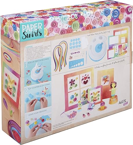 Miniatura 7 de Alex DIY Remolinos de papel 3D sirena océano niños arte y manualidades actividad