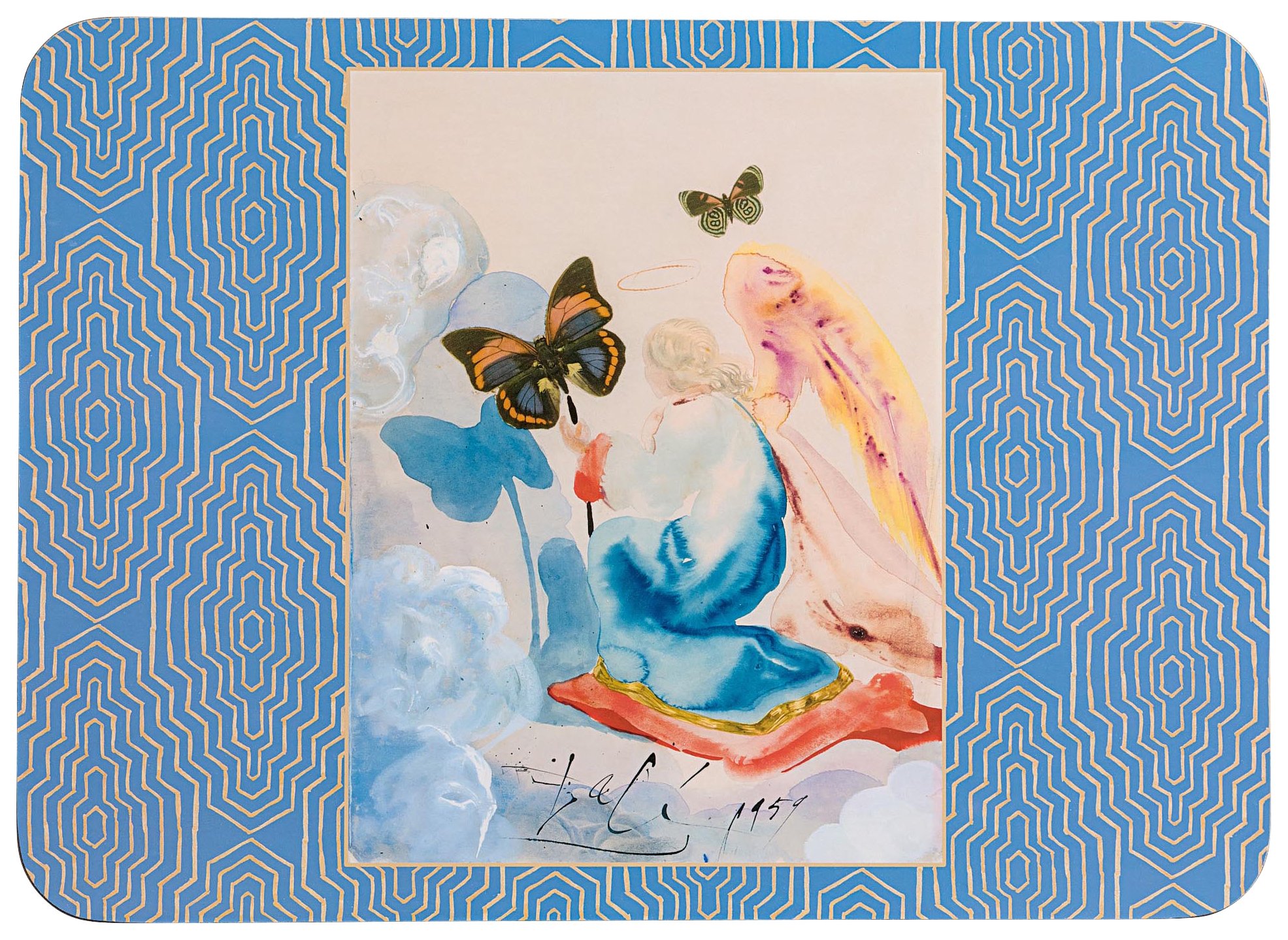 Hallmark Dali Kneeling Woman Placemat, Set of 4