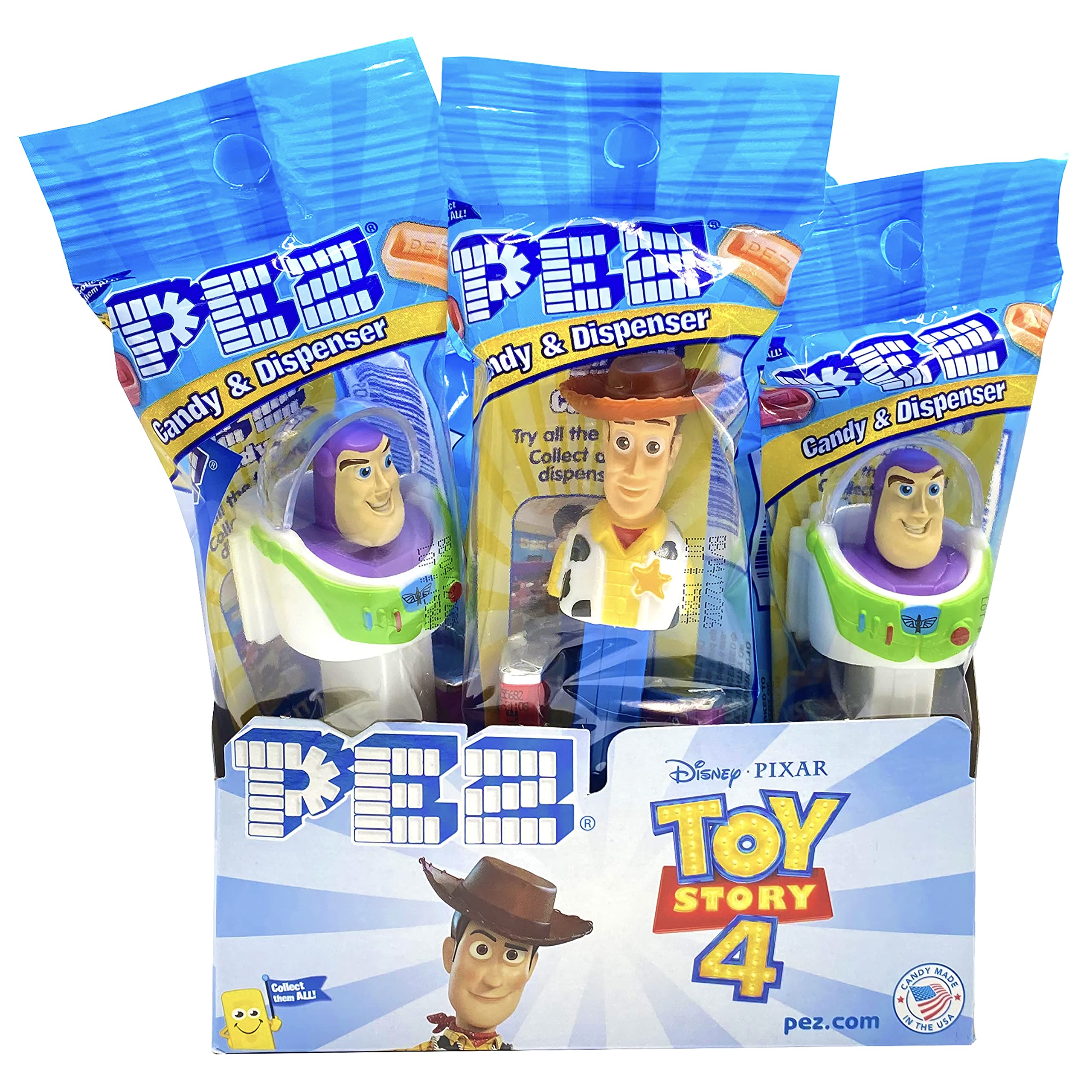 Pez Toy Story 4 Candy Dispensers Individually Wrapped Pez Candy And Dispensers 12 Pack Buy Online In Angola At Desertcart