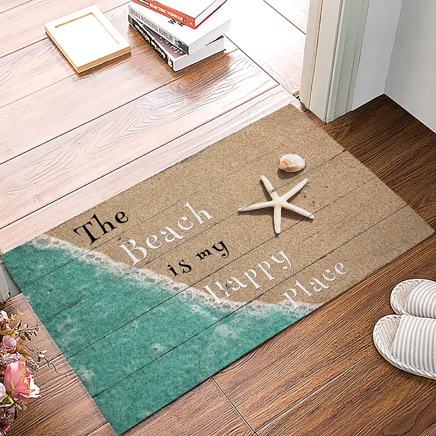 Sand Beach Door Mat Mat 1Pack Indoor AntiSkid