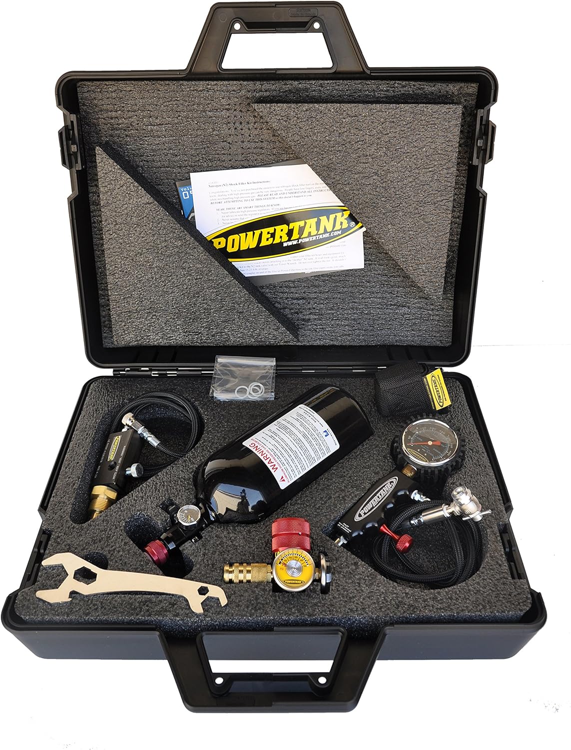 Power Tank NIT0400 Nitrogen Shock Filling Kit Automotive