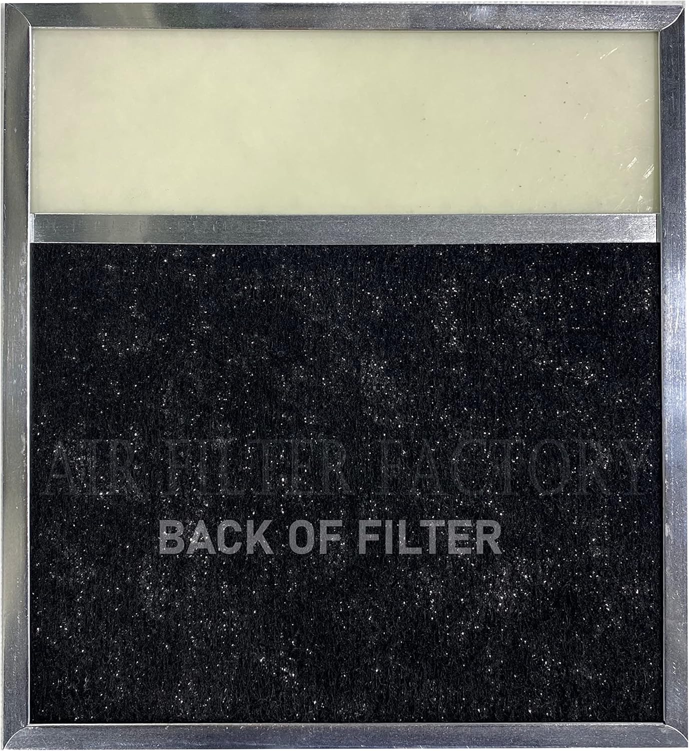 Air Filter Factory Range Hood Combo Lens Filter – Aluminum Mesh Grease & Charcoal Odor Filter 10-7/8" x 11-7/8" x 7/16" Replacement – 2 Pack