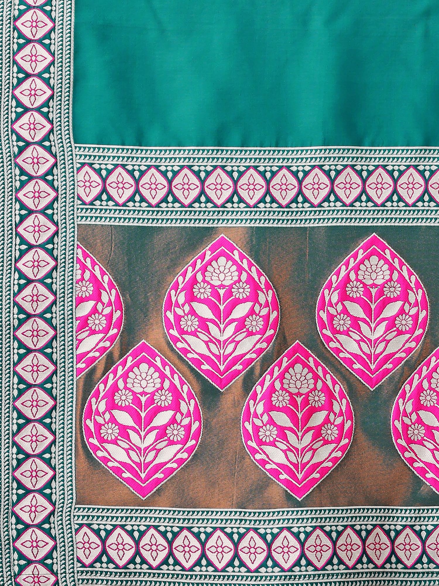 PURVAJA Lehenga choli (Nayab) Kanjivaram Semi-Seamed dla kobiet