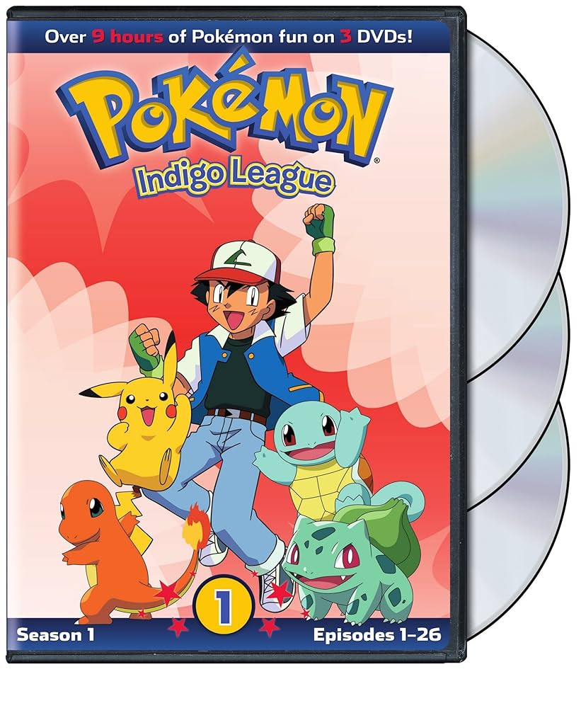 Pokémon ポケモン　Indigo League 英語DVD Amazon.com: Pokemon Season 1: Indigo League: The Complete