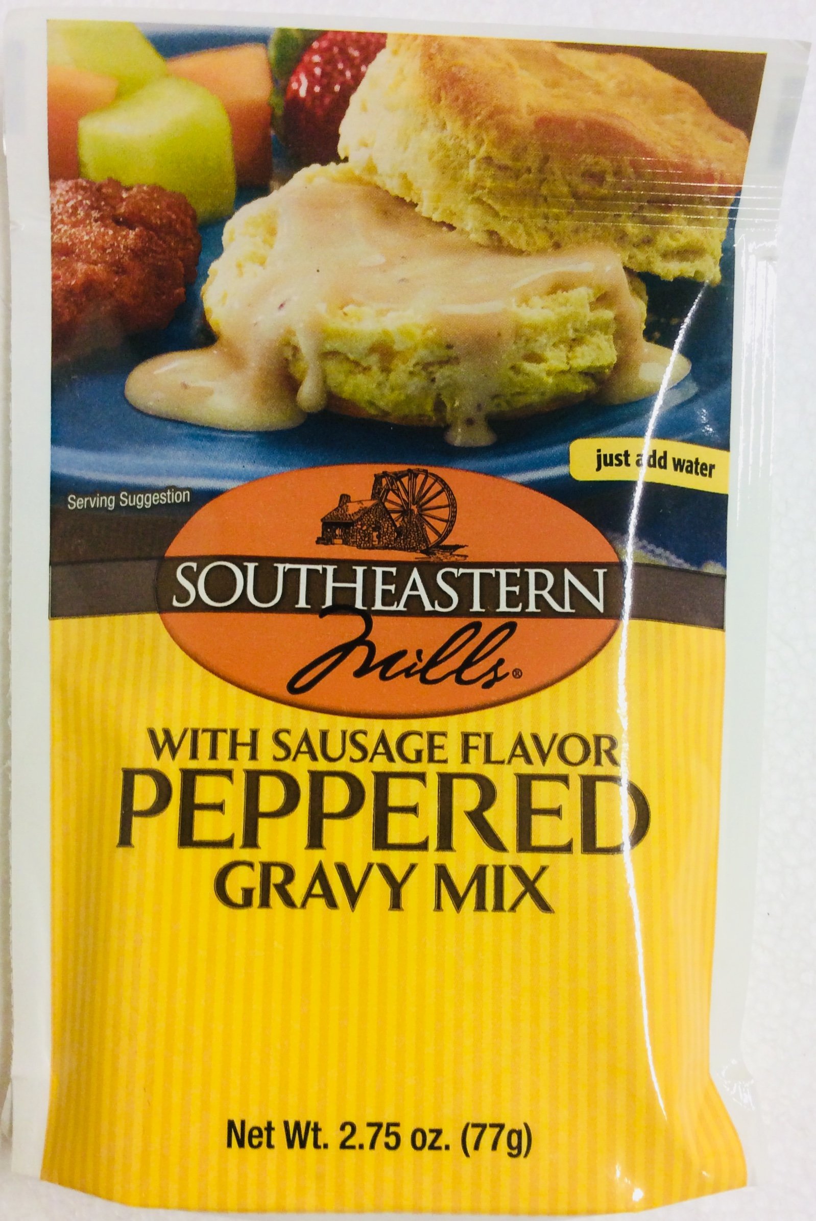 Peppered Gravy Mix With Sausage Flavor 2.72 Ounce (Pack of 4)