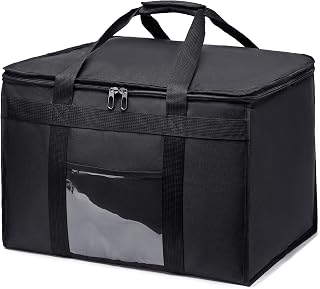 Insulated Pizza Delivery XXXL Bag 20-Inch by 20-Inch by 14-Inch