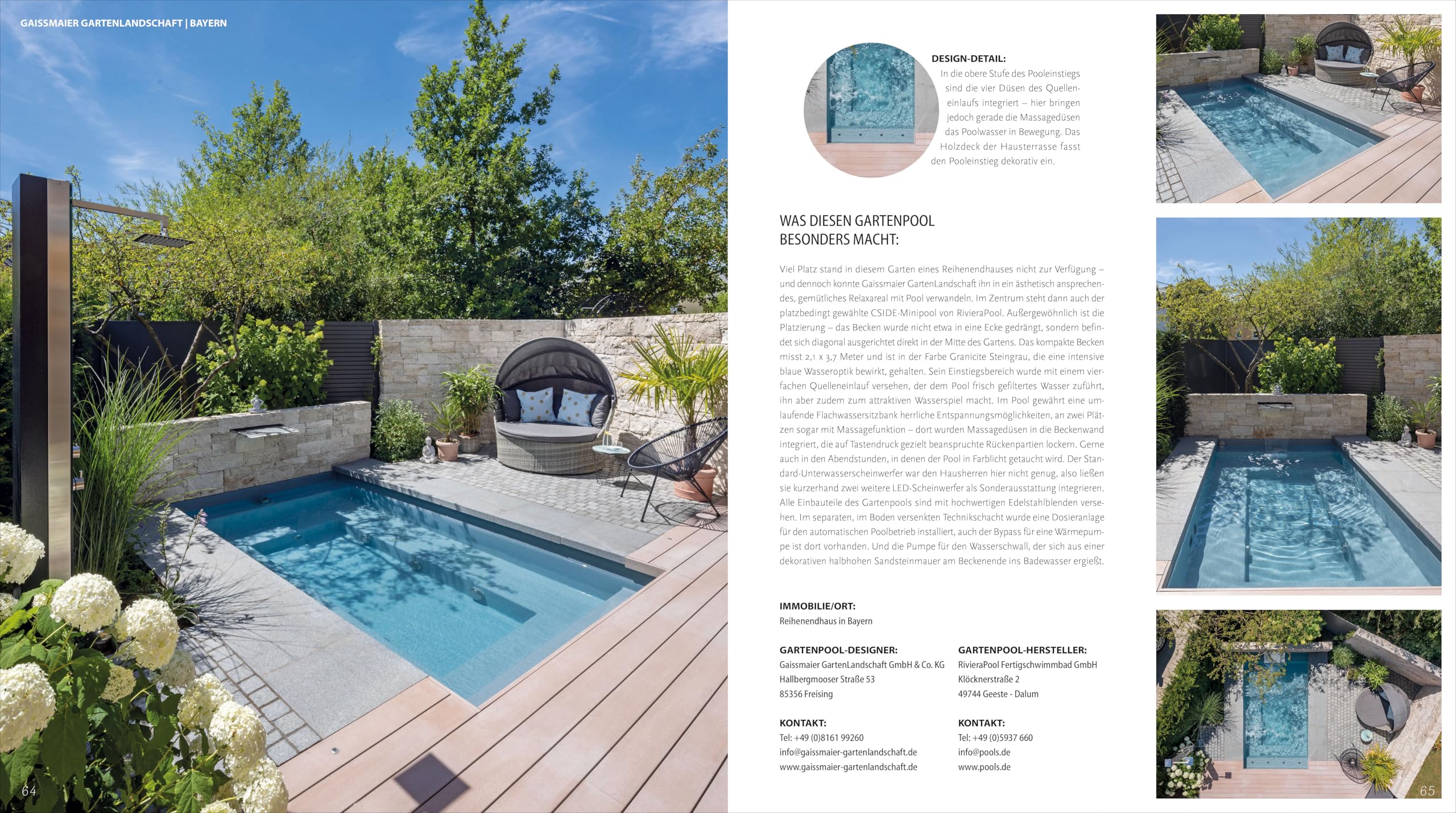 99 TRAUMHAFTE GARTENPOOLS (und der 100ste wird Ihrer): Private Gartenpools in einem inspirierenden Bildband mit traumhaften Beispielen für Ihr eigenes Schwimmbad im Garten. Viele Pool-Gestaltungsideen