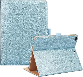 ProCase for iPad 9.7 Case (Old Model) 2018 iPad 6th Generation / 2017 iPad 5th Generation Case - Stand Folio Cover Leather Case for Apple iPad 9.7 inch, Also Fit iPad Air 2 / iPad Air -Glitterblue