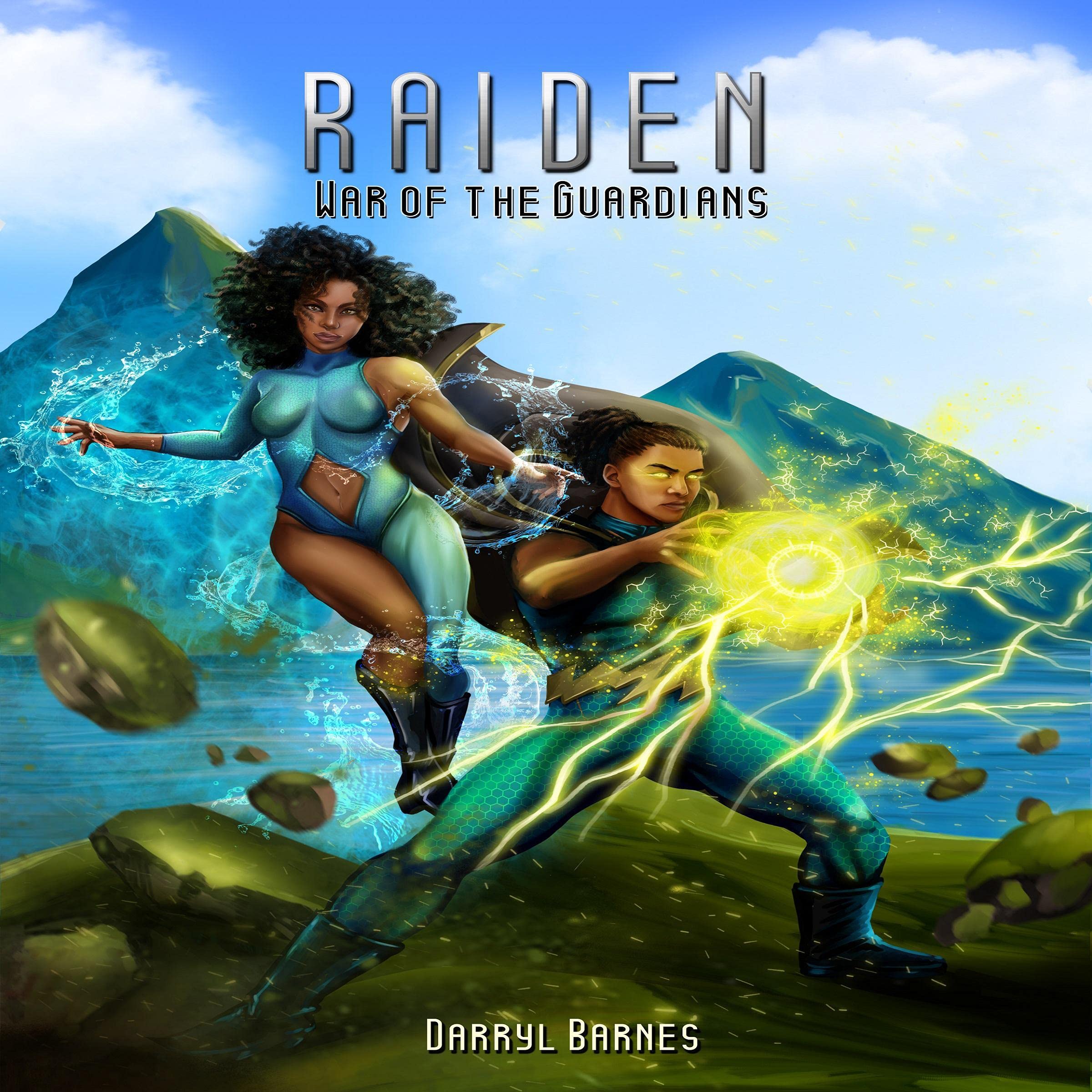 Cover art for Raiden: War of the Guardians