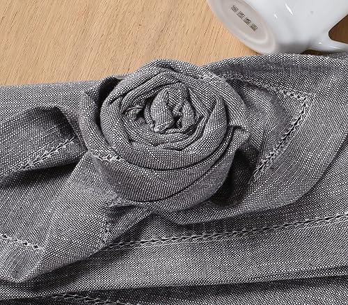 Miniatura 115 de Servilleta de tela de algodón de 18 x 18 pulgadas, color azul, servilletas de uso diario, servilletas de algodón, servilletas de boda, servilletas