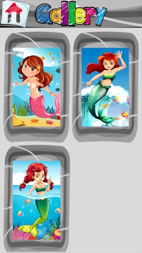 Mermaid Coloring Book