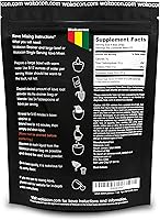 Vista 3 de Wakacon Polvo de Kava Waka Fijian Noble de alta calidad de raíz de kava (16 onzas) + bolsa coladora Wakacon Kava Pro