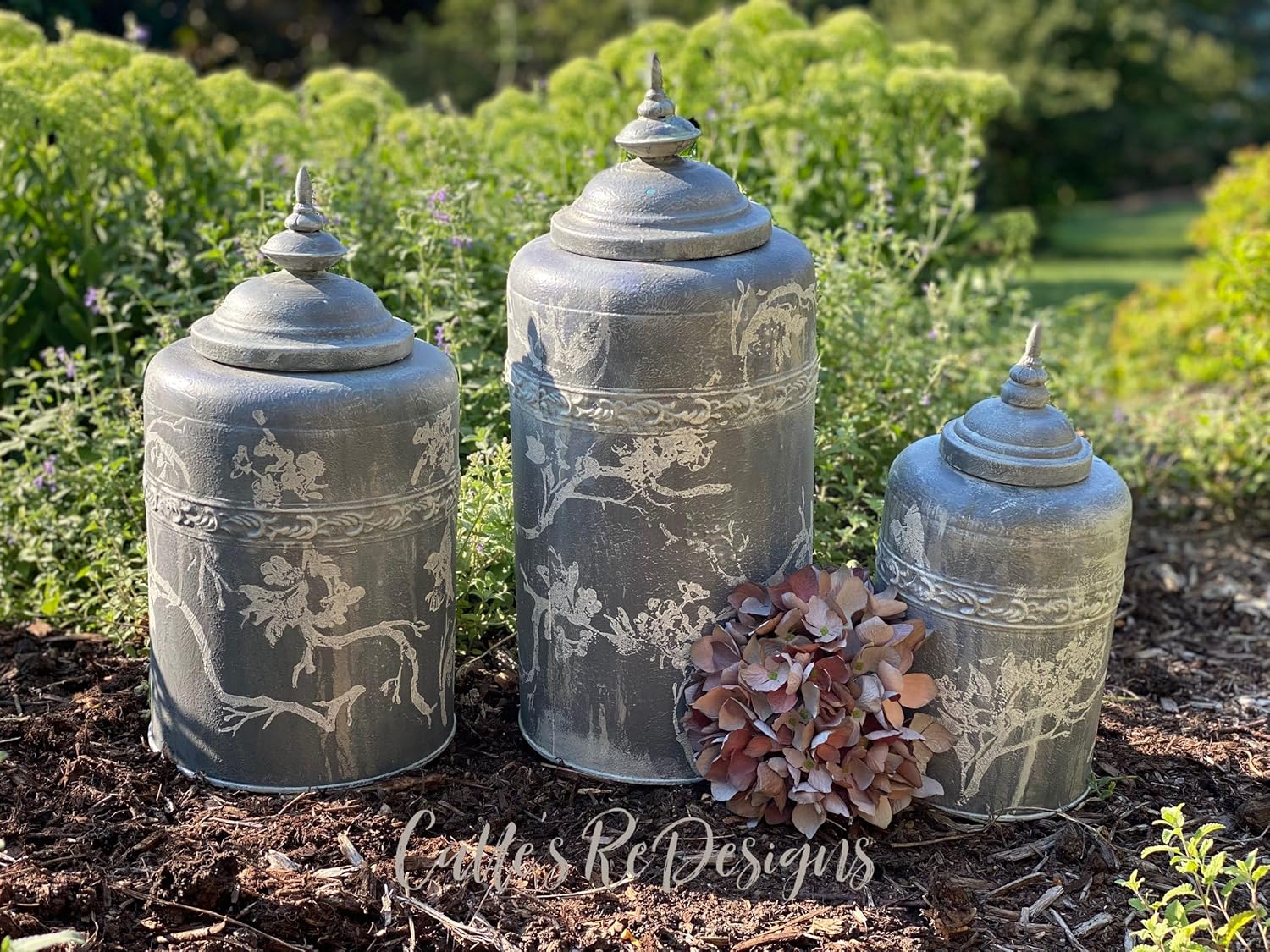 Redesign Decor Clear-Cling Stamps - Forest Aviary for Wall Paint Wall Art Furniture Decorative nightstand Bed Side Stand Large Vanity Table Set Makeup Vanity Dressing Table Computer Desk