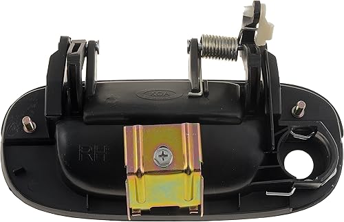 Miniatura 6 de Dorman 77640 - Manija de puerta exterior para el lado del conductor, compatible con modelos seleccionados de Dodge, color negro texturizado