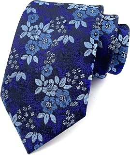 Men's Stripe Plaid Ties Floral Pattern Business Formal Designer Wedding Neckties
