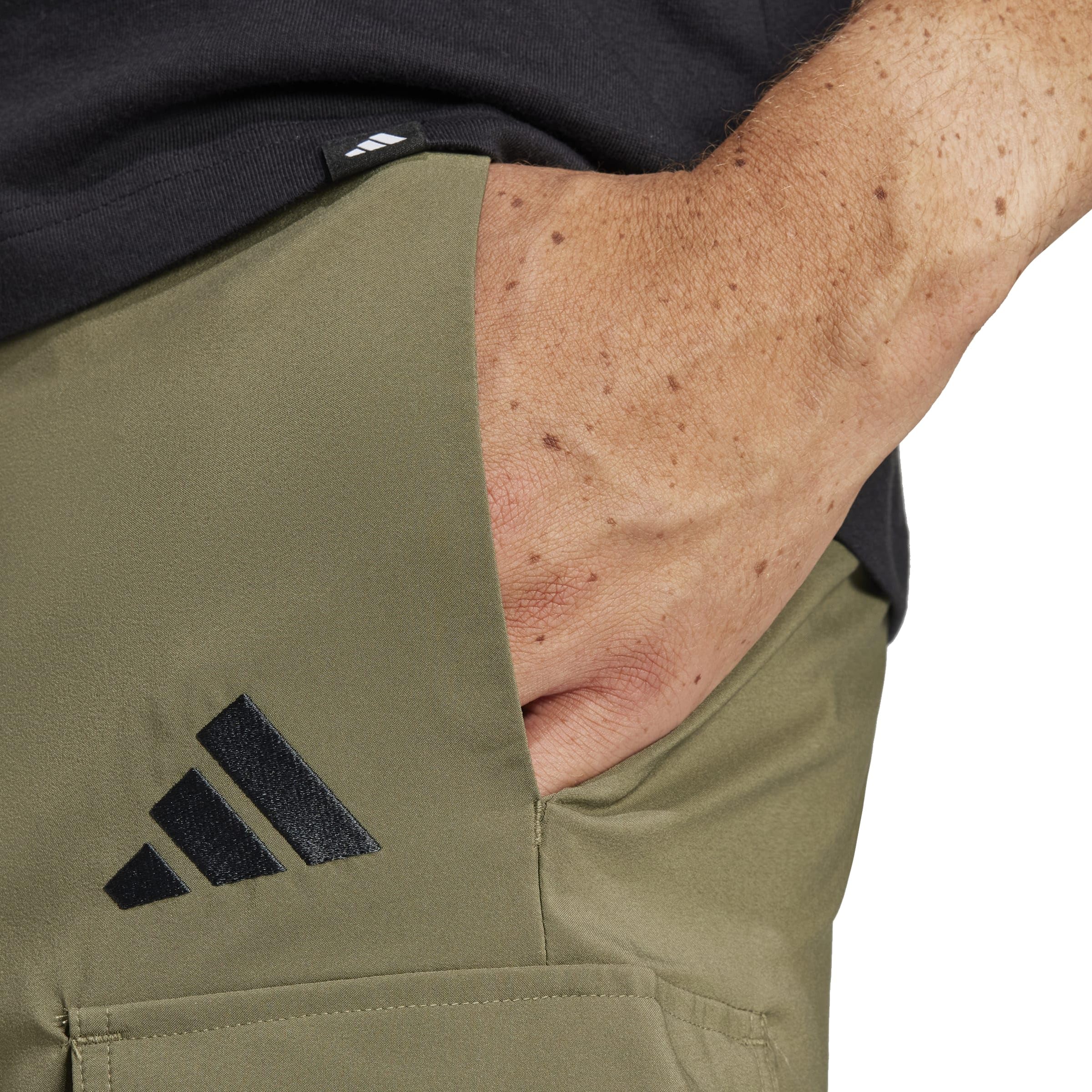 adidas Essentials Small Logo Cargo Chelsea Short - Szorty cargo Mezczyzni