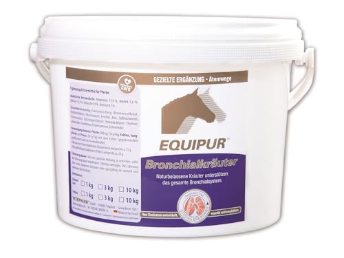 EQUIPUR - Bronchialkräuter Pellets 3 kg