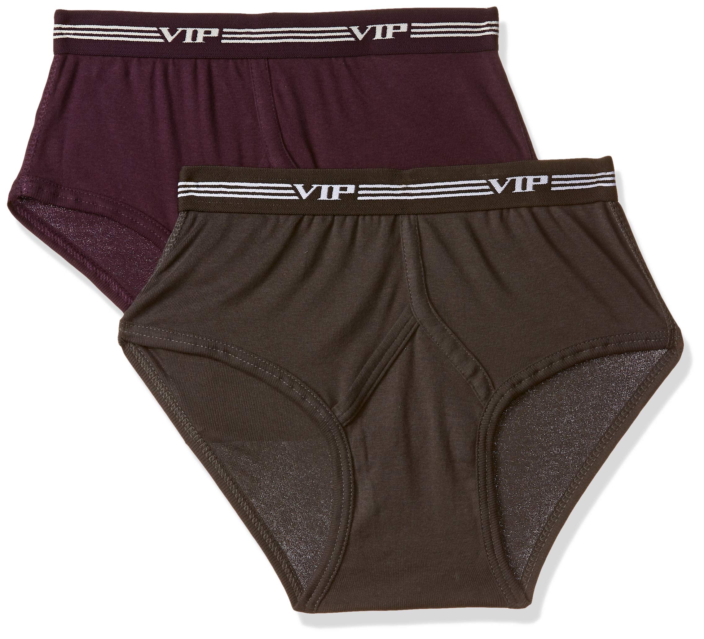 VIP Men's Plain Brief (Pack of 2)