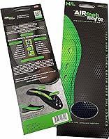 Vista 4 de Soporte de arco activo dinámico, alivio AIRfeet O2, plantillas de zapatos para aliviar la fascitis plantar, fatiga de las piernas, pies planos