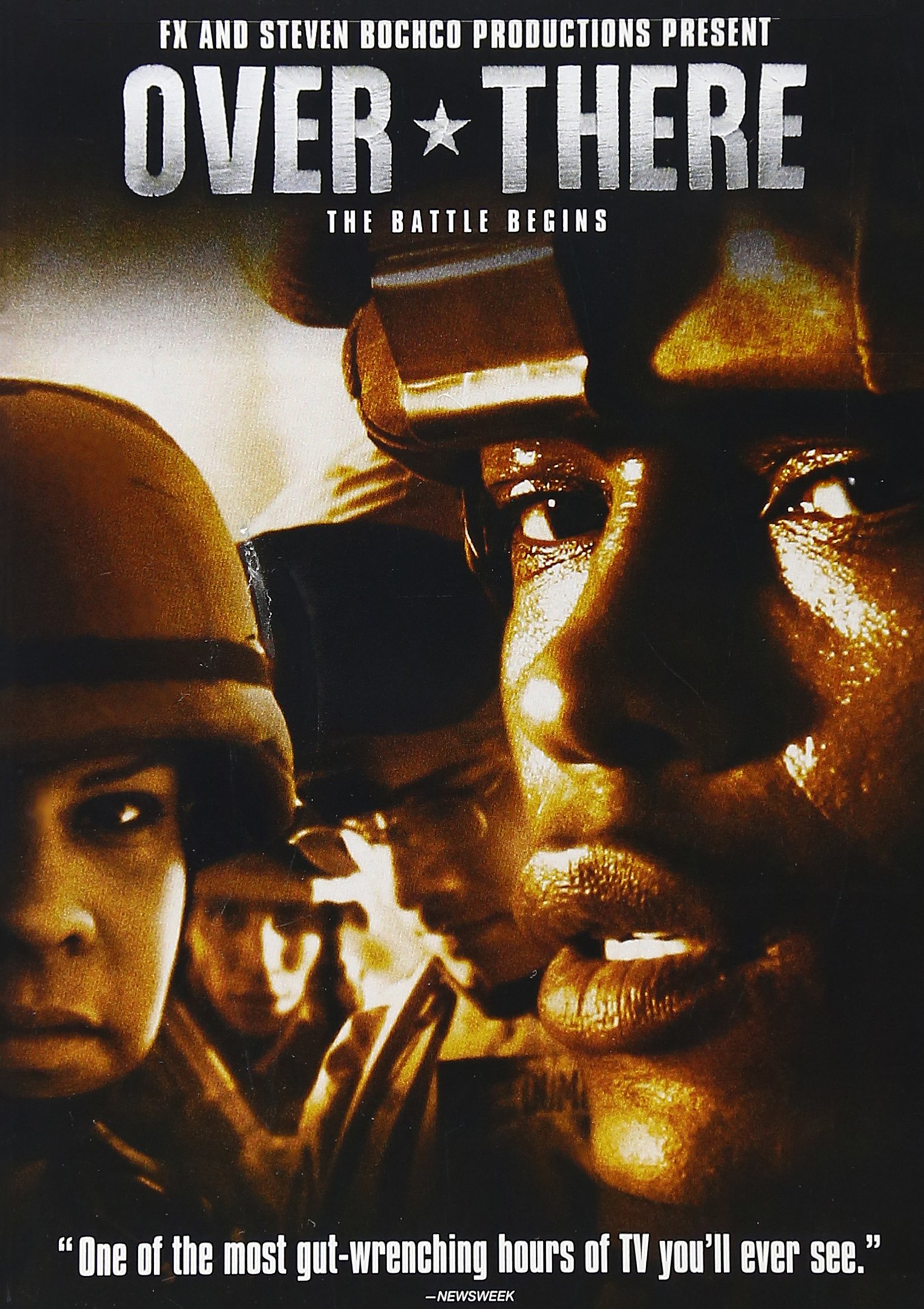 Serie Over There en DVD: edición importada de USA para coleccionistas de drama bélico