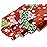 American Greetings Reversible Christmas Wrapping Paper Rolls, Silver and Red Holiday Gift Wrap (120 sq. ft., 4 Rolls-30 in. x 12 ft.) Little Red Truck Hauling a Christmas Tree, Reindeer, Plaid